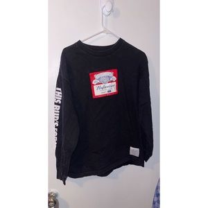 Black Budweiser long sleeve